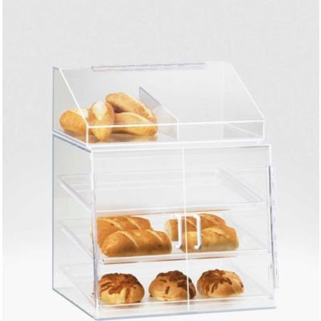 CAL MIL PLASTICS Cal-Mil Classic Display Case 19"W x 17"D x 18"H P241SS